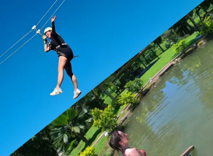 Fiji Zipline And Mud Pool Combo Tour